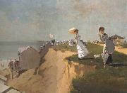 Winslow Homer Long Branch,New Jersey (mk44) oil painting picture wholesale